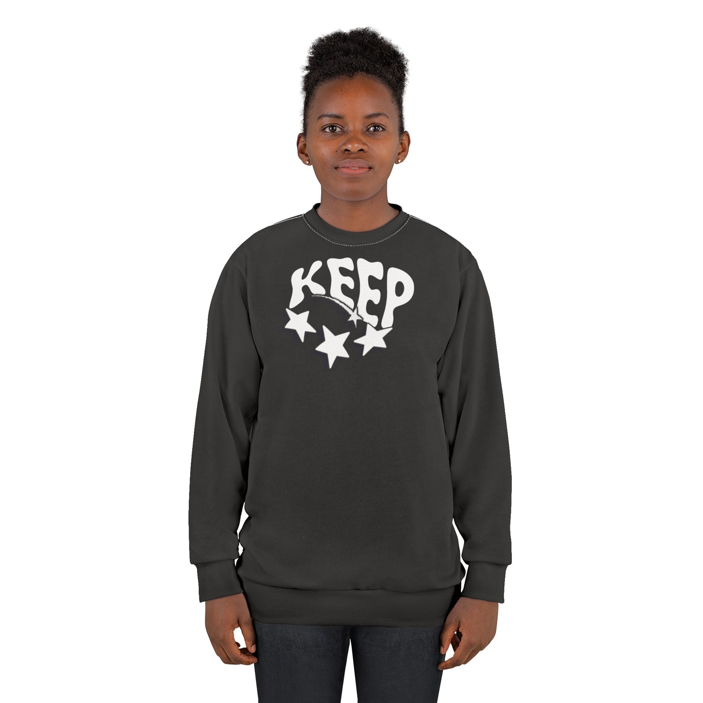 KEEP SWEAT$HIRT *BLACK*